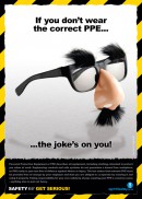 PPE (Personal Protective Equipment) safety poster